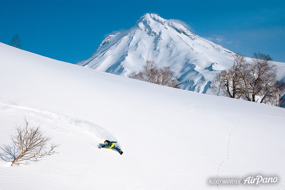 Snow Valley, Kamchatka, Russia