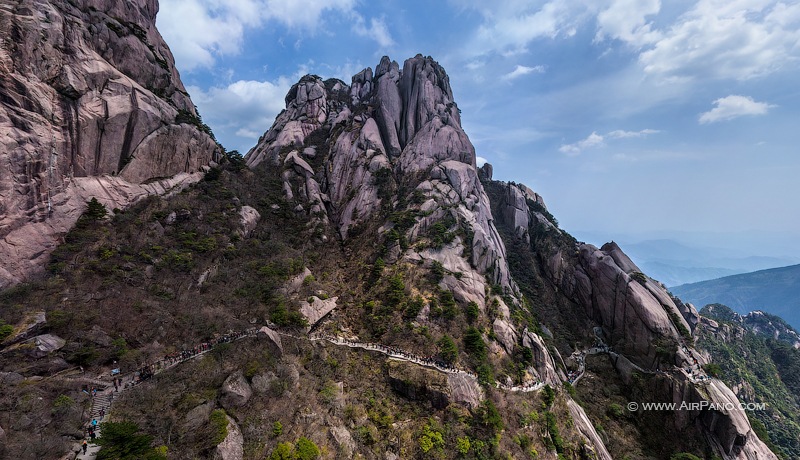 Huangshan mountains, China