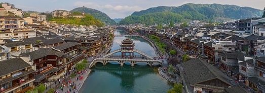 Ancient town of Fenghuang, China