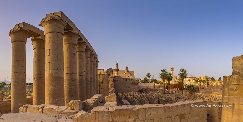 Colonnade of the Luxor Temple