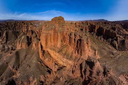 Binggou Danxia Geopark, China