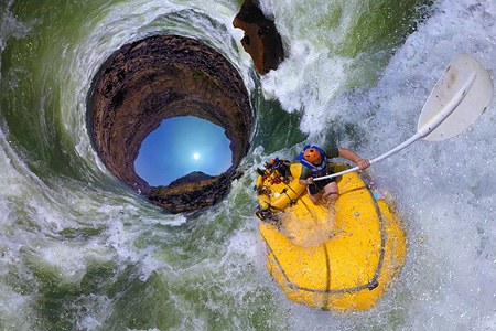 Rafting on Zambezi River, Zambia-Zimbabwe