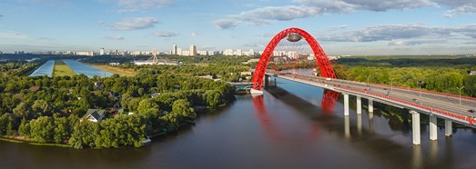 Zhivopisniy Bridge, Moscow