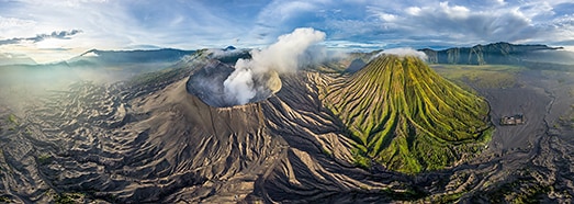 360 Virtual Tour №2. Bromo Volcano, Java Island, Indonesia