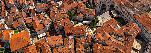 Red Roofs of Montenegro