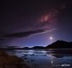 Laguna Colorada Lake at night, Bolivia