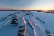 Pogost of Kizhi in winter