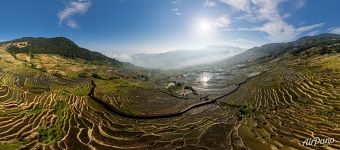 Samaba Rice Terrace Fields