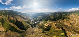 Terraces near Dapu village