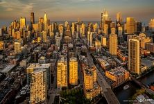 Chicago in golden hour 4