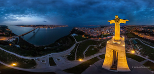 Christ the King (Cristo Rei). Lisbon, Portugal