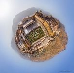 Mughal Garden on the territory of the Amer Palace. Planet