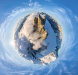 Aiguille du Midi. Planet