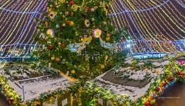 Christmas Tree at the Manezhnaya Square