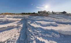 Limestone walls