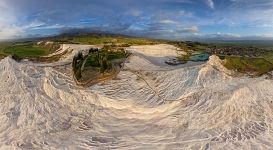 Above the Pamukkale hill