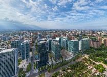 Skyscrapers near the Araucano Park