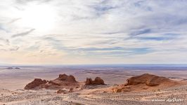 In the Gobi desert