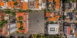 Above the Fatahillah Square