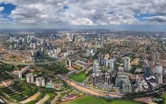 Bird’s eye view of Jakarta