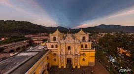 Facade of the La Merced Church