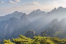 Huangshan mountains