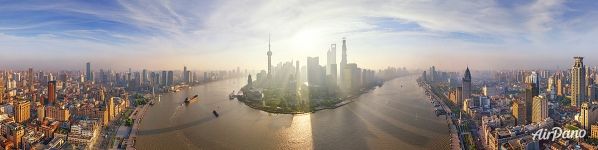 Panorama of Shanghai