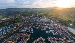 Above the Port Grimaud