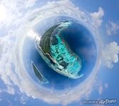 Dhiyadhoo Island. Planet