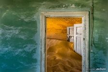 Interior of house in Kolmanskop