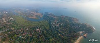 Above Sinquerim Beach