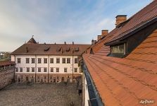 Inner courtyard from rooftop