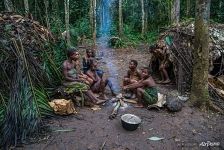 Baka people in Cameroon