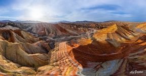 Danxia Colorful Mountains