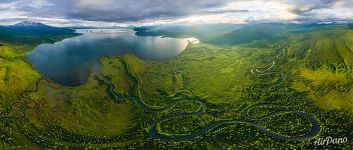 Kronotskoye Lake. Kamchatka, Russia