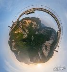 Zhangjiajie Glass Bridge. Planet