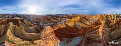 Zhangye Danxia Geopark, China