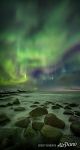 Barents sea. Aurora