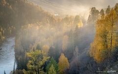 Evening on the Koksa River