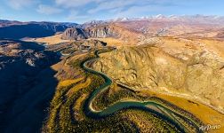 Chuya River Valley. Chuya Highway (Chuysky Trakt)