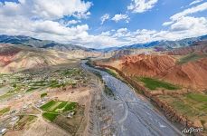 Gulcha River Valley