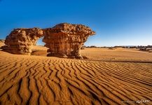 Stone Pillars in the Sahara