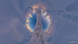 Snow arch