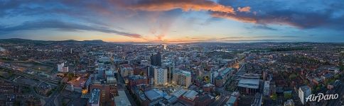 Belfast at sunrise