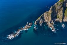 Cape Aniva from above