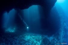 Underwater world of the Blue Holes