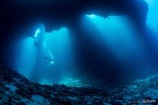 Diving in Blue holes