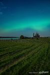 Northern lights above Kizhi