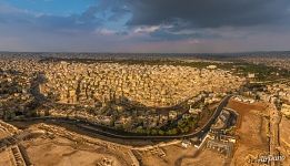 Aerial view of Amman