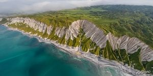 White cliffs of Iturup